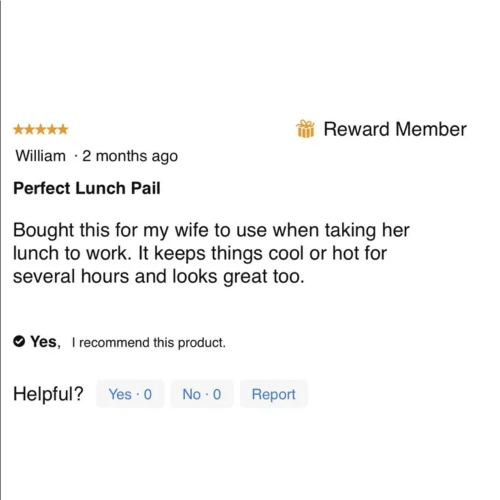 NWT Office Depot® Insulated Stripes Lunch Box - Picture 4 of 6